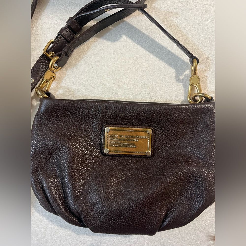 Marc by Marc Jacobs dark brown crossbody bag